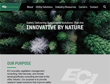 Tablet Screenshot of eci-consulting.com
